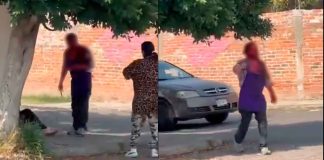 VIDEO | Hombre asesina a puñaladas al presunto acosador de su esposa