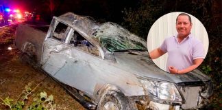 Alcalde y sus hijas sufren aparatoso accidente en Puebla; confirman el fallecimiento de una mujer