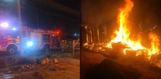Se registra incendio de una cabaña en la colonia Ana María Gallaga, Morelia