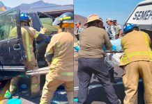 Se registra fatal accidente en la autopista Siglo XXI; siete personas murieron