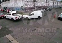 #VIDEO// Choque en la zona de la Monumental en Morelia deja tres vehículos involucrados