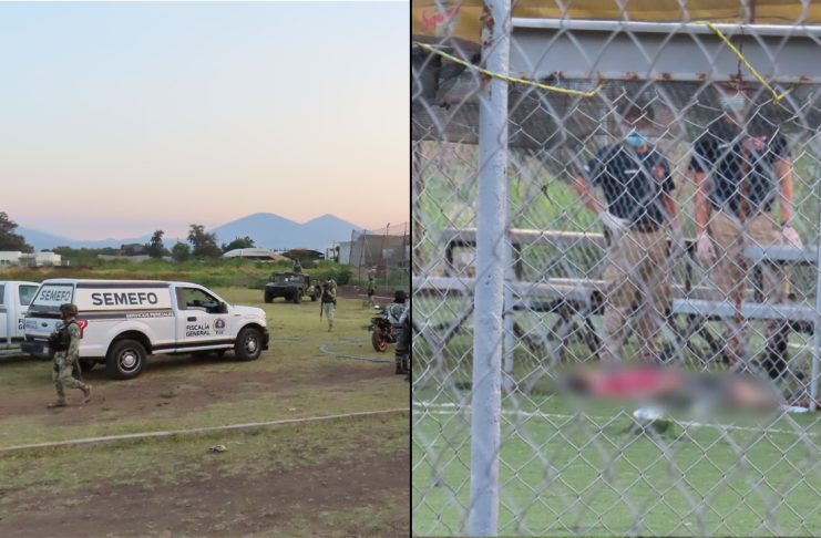 #VIDEO // Asesinan a un adolescente en canchas de futbol en Michoacán