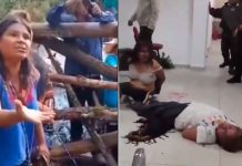 VIDEO | Queman comandancia e intentan linchar a mujeres por bañar a un perrito