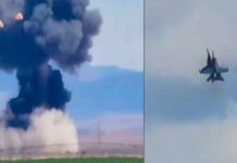 #VIDEO// Dos aviones de combate chocan en pleno show aéreo en Idaho; pilotos logran eyectarse