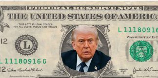 Proponen crear un billete de 250 dólares con la cara del presidente Trump