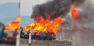 Vehículo quemado en la México-Guadalajara estaba abandonado