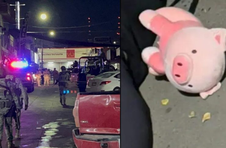 Asesinan a balazos a un hombre en la vía pública y dejan un cerdo de peluche a su lado