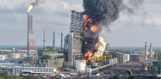 Nuevo incendio en la refinería Olmeca de Dos Bocas
