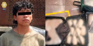 Atrapan a pasajero de 19 años con 22 paquetes de presunta marihuana en la Central TAPO