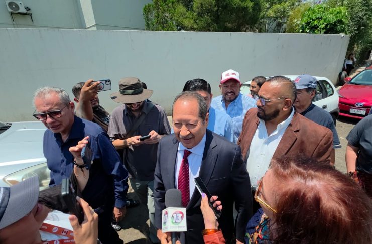 Godoy cuestiona que solo su grupo fuera citado por caso Carlos Manzo; asegura que siempre defendió a Bedolla