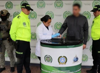 #Video || Capturan en Bogotá a presunto operador del Cártel de Sinaloa buscado por EE.UU.
