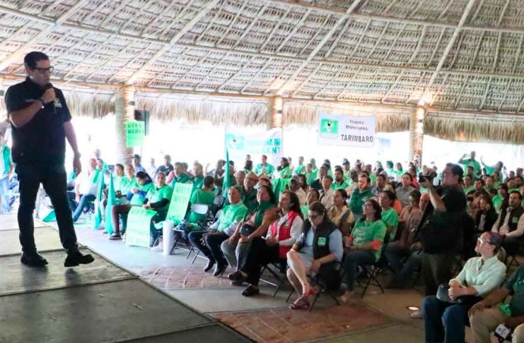 PVEM se consolida como una de las principales fuerzas políticas en Michoacán: Ernesto Núñez Aguilar