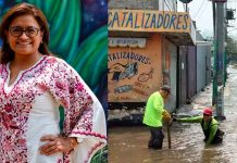 Aleida Alavez Ruiz, alcaldesa de Iztapalapa, hizo declaraciones sobre las fugas de agua registradas en la demarcación