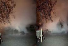 #VIDEO // Captan el momento exacto de como surge enorme “géiser” dentro de una vivienda en Ixtlán