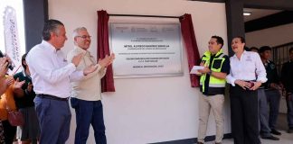 Inaugura Bedolla en Morelia reconversión de telesecundaria a bachillerato, impulsada por Sheinbaum