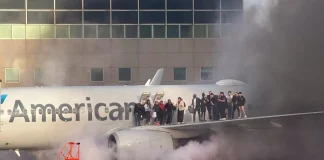 #Video || Avión de Frontier impacta a intruso en pista del aeropuerto de Denver; evacúan a más de 200 pasajeros