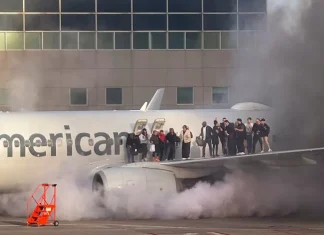 #Video || Avión de Frontier impacta a intruso en pista del aeropuerto de Denver; evacúan a más de 200 pasajeros