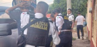 Detiene Policía Morelia a siete personas por presunto robo a casa habitación en colonia Cosmos