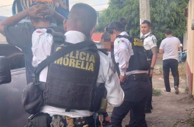 Detiene Policía Morelia a siete personas por presunto robo a casa habitación en colonia Cosmos