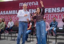 En Morelia, Gladyz Butanda defiende la transformación con hechos y territorio