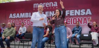 En Morelia, Gladyz Butanda defiende la transformación con hechos y territorio