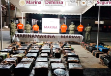 Marina intercepta más de dos toneladas de cocaína en el Pacífico