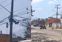 Arde cableado de baja tensión en la colonia Indeco Expropiación Petrolera, Morelia