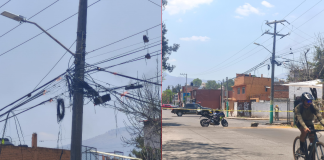 Arde cableado de baja tensión en la colonia Indeco Expropiación Petrolera, Morelia