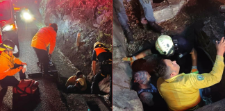 Peatón queda herido tras caer a un registro en las cercanías del Balneario Ejidal de Cointzio