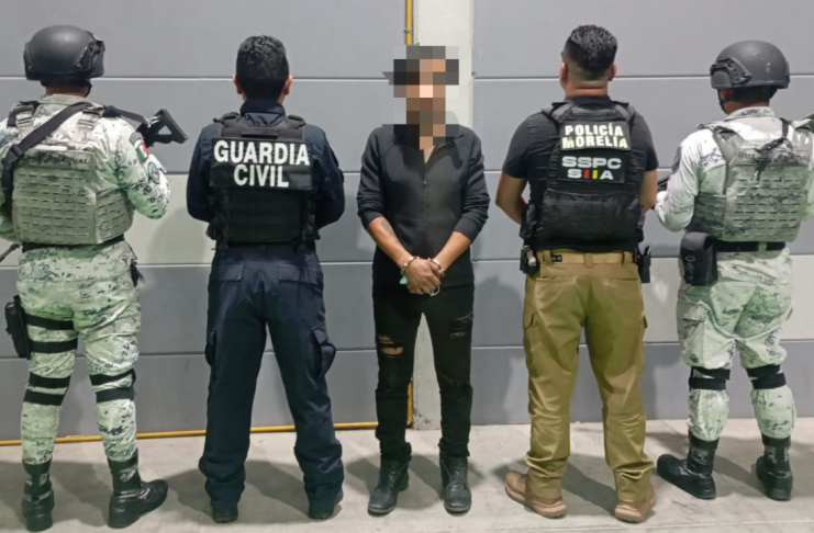 En coordinación con FGE, Policía Morelia captura a 3 sujetos con órdenes de aprehensión
