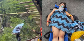 #VIDEO // Muere mujer tras lanzarse en tirolesa en China