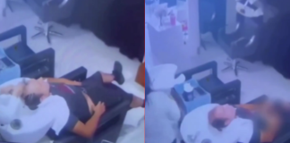 #VIDEO // “Tenía calor”: Cliente “saca” sus genitales en estética de Puebla
