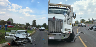 Fallece en hospital el automovilista que chocó contra un volteo en la Morelia-Quiroga