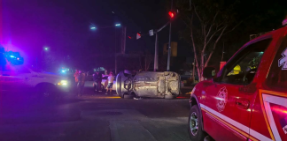 Se registra choque entre dos vehículos sobre la avenida Camelinas, al sur de Morelia