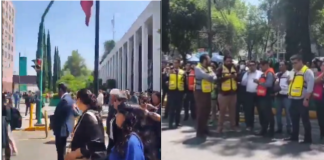 #VIDEO // Desalojan Ciudad Judicial en la CDMX por presunta amenaza de bomba