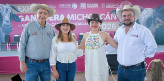 Dayana Pérez Mendoza impulsa apoyos para ganaderos de Salvador Escalante en la Expo Ganadera Michoacán 2026