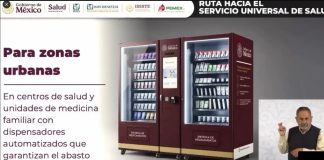 #VIDEO //Gobierno surtirá medicamentos gratuitos en máquinas dispensadoras para evitar el desabasto
