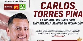 Carlos Torres Piña amplía ventaja y se consolida como el aspirante más fuerte de Morena rumbo al 2027: De las Heras