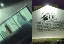 Alcalde construye templo a la Santa Muerte en terreno destinado a Protección Civil en Teloloapan