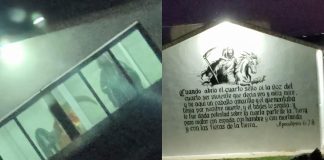 Alcalde construye templo a la Santa Muerte en terreno destinado a Protección Civil en Teloloapan