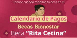 Beca Rita Cetina 2026: anuncian calendario y sedes para entrega de tarjetas a estudiantes de primaria