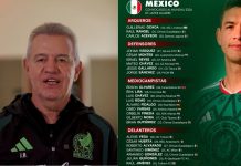 #VIDEO // Convocatoria oficial de México para el Mundial: estos son los 26 elegidos por Javier Aguirre