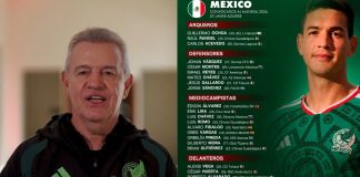 #VIDEO // Convocatoria oficial de México para el Mundial: estos son los 26 elegidos por Javier Aguirre