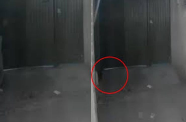 #VIDEO // Captan a ladron entrando a una casa por una coladera en Naucalpan