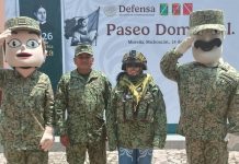 Más de 2,200 personas asisten al Paseo Dominical realizado por el Ejército Mexicano en Morelia.