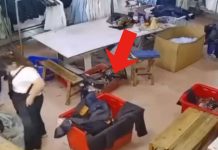 #VIDEO // Madre accidentalmente asfixia a su hijo en fábrica textil en China