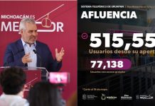 ¡Éxito total! Más de medio millón de usuarios han viajado en el teleférico de Uruapan: Bedolla