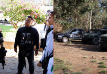 Guardia Nacional, Ejército Mexicano, Policía Morelia y Guardia Civil realizan operativo en Chucándiro
