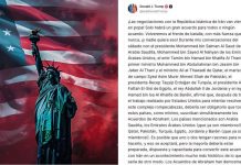 Trump propone acuerdo con Irán para reanudar relación con Israel pese a la guerra que continua