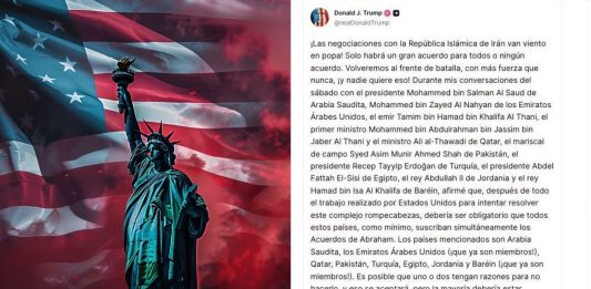 Trump propone acuerdo con Irán para reanudar relación con Israel pese a la guerra que continua